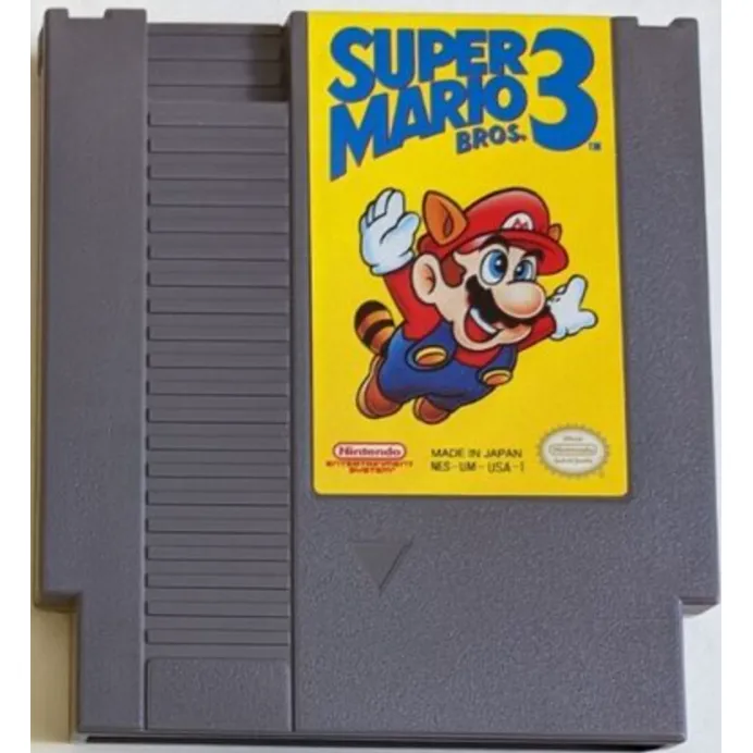 4436 Super Mario Bros. 3 Nintendo NES Usato Gioco in Inglese PAL-A