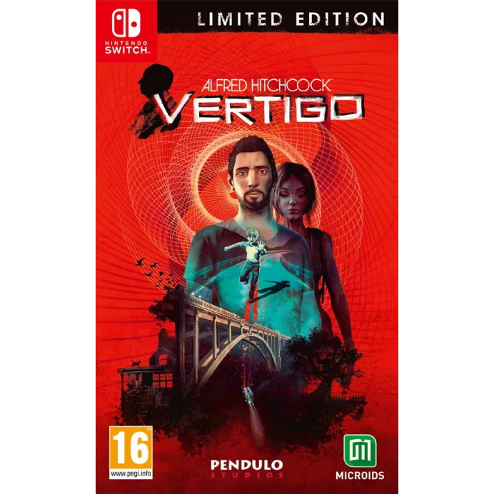 3701529502682 Alfred Hitchcock: Vertigo - Limited Edition Nintendo Switch Nuovo Gioco in Italiano