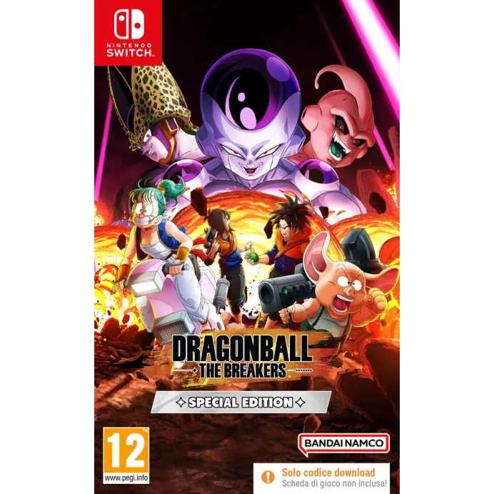 3391892024180 Dragon Ball: The Breakers - Special Edition (Code in a Box) Nintendo Switch Nuovo Gioco in Italiano